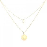 K18YG枠 ダイヤモンド コイン 0.11CT