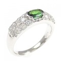 PT ガーネット リング 0.58CT