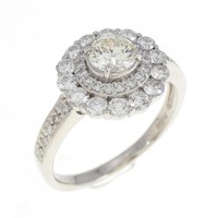 PT ダイヤモンド リング 0.391CT
