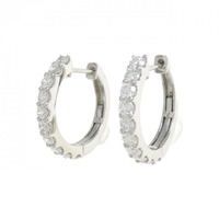 【新品】PT ダイヤモンド ピアス 1.001CT