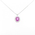 PT サファイヤ ネックレス 1.026CT