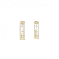 【新品】K18YG ダイヤモンド ピアス 0.50CT