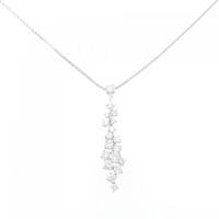 ロイヤル アッシャー ダイヤモンド ネックレス 1.80CT
