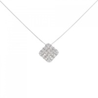 K18WG ダイヤモンド ネックレス 0.50CT