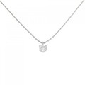 PT ソリティア ダイヤモンド ネックレス 0.381CT