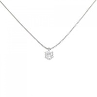 PT ソリティア ダイヤモンド ネックレス 0.381CT