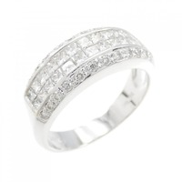 750WG ダイヤモンド リング 1.05CT