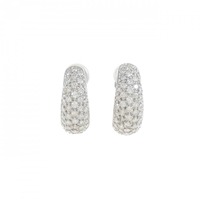 PT パヴェ ダイヤモンド イヤリング 1.60CT