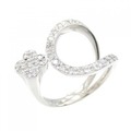 PT フラワー ダイヤモンド リング 0.40CT