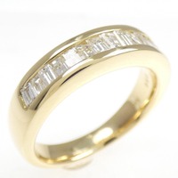 K18YG ダイヤモンド リング 0.54CT
