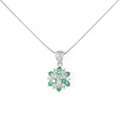 PT エメラルド ネックレス 0.39CT