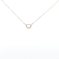 【リメイク】K18YG ダイヤモンド ネックレス 0.34CT