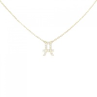 アーカー イニシャル ネックレス 0.07CT