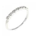K18WG ダイヤモンド リング 0.15CT