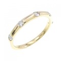 K18YG ダイヤモンド リング 0.25CT