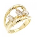 K18YG ダイヤモンド リング 1.00CT