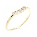 K18YG ダイヤモンド リング 0.04CT