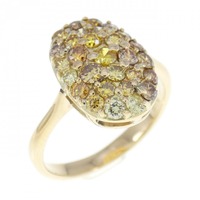 K18YG ダイヤモンド リング 0.99CT