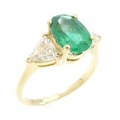 750YG エメラルド リング 1.93CT