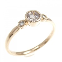 K18PG ダイヤモンド リング 0.211CT