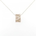 K18PG/K18YG ダイヤモンド ネックレス 0.35CT