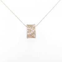 K18PG/K18YG ダイヤモンド ネックレス 0.35CT