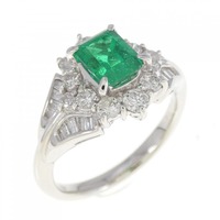 PT エメラルド リング 0.87CT