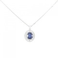 PT サファイヤ ネックレス 2.59CT