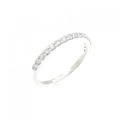 PT ハーフエタニティ ダイヤモンド ピンキー リング 0.20CT