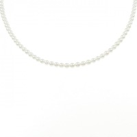 シルバークラスプ アコヤパール ネックレス 3.5-4.0mm