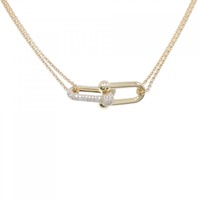 ティファニー リンク ネックレス 0.74CT