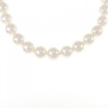 シルバークラスプ アコヤパール ネックレス 9-9.5mm