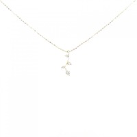 K18YG ダイヤモンド ネックレス 0.09CT