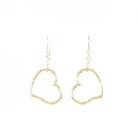 【新品】K18YG ハート ピアス