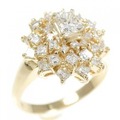 K18YG ダイヤモンド リング 1.00CT