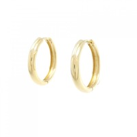 【新品】K18YG フープ ピアス