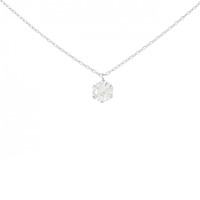 PT ソリティア ダイヤモンド ネックレス 0.409CT