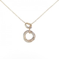 カルティエ トゥフォートリニティ ネックレス