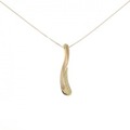 K18YG ダイヤモンド ネックレス 0.05CT