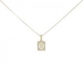 【新品】K18YG ダイヤモンド ネックレス 0.20CT