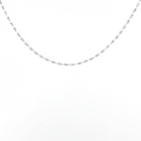 K18WG チェーン ネックレス