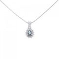 PT アレキサンドライト ネックレス 0.130CT
