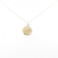 K18YG ダイヤモンド ネックレス 0.03CT