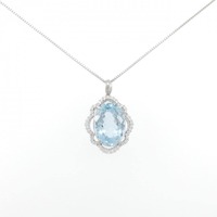 PT アクアマリン ネックレス 8.25CT