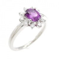 PT ガーネット リング 0.82CT