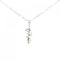 PT デマントイドガーネット ネックレス 0.12CT