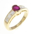 ミキモト ルビー リング 0.47CT