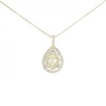【新品】K18YG ダイヤモンド ネックレス 1.00CT