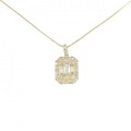 【新品】K18YG ダイヤモンド ネックレス 0.45CT