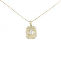 【新品】K18YG ダイヤモンド ネックレス 0.45CT